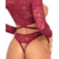 Abierta Fina Ouvert-Set mit Top und Riostring – Abierta Fina