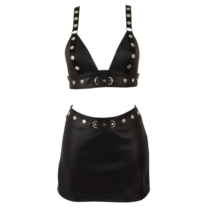 Cottelli PARTY BH-Top & Minirock im Set – Cottelli PARTY