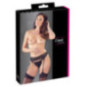 Cottelli LINGERIE Set – String und Strapsgurt – Cottelli LIN
