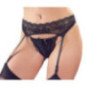 Cottelli LINGERIE Set – String und Strapsgurt – Cottelli LIN