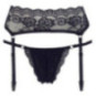 Cottelli LINGERIE Set – String und Strapsgurt – Cottelli LIN