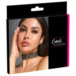 Cottelli ACCESSOIRES Strass-Halsband – Cottelli ACCESSOIRES