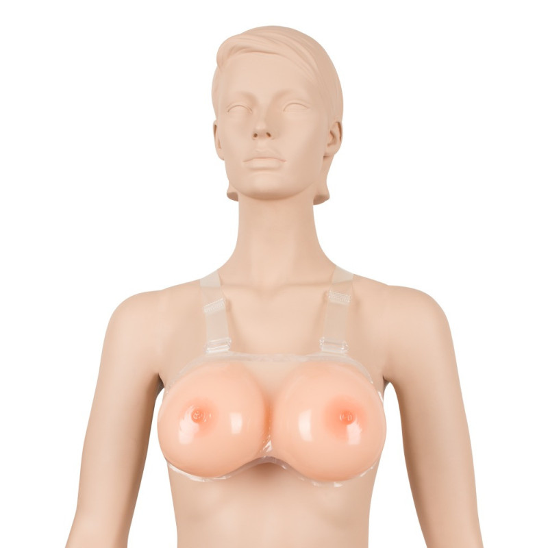 Silikonbrüste mit Trägern – Cottelli ACCESSOIRES