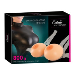 Silikonbrüste mit Halter – Cottelli ACCESSOIRES
