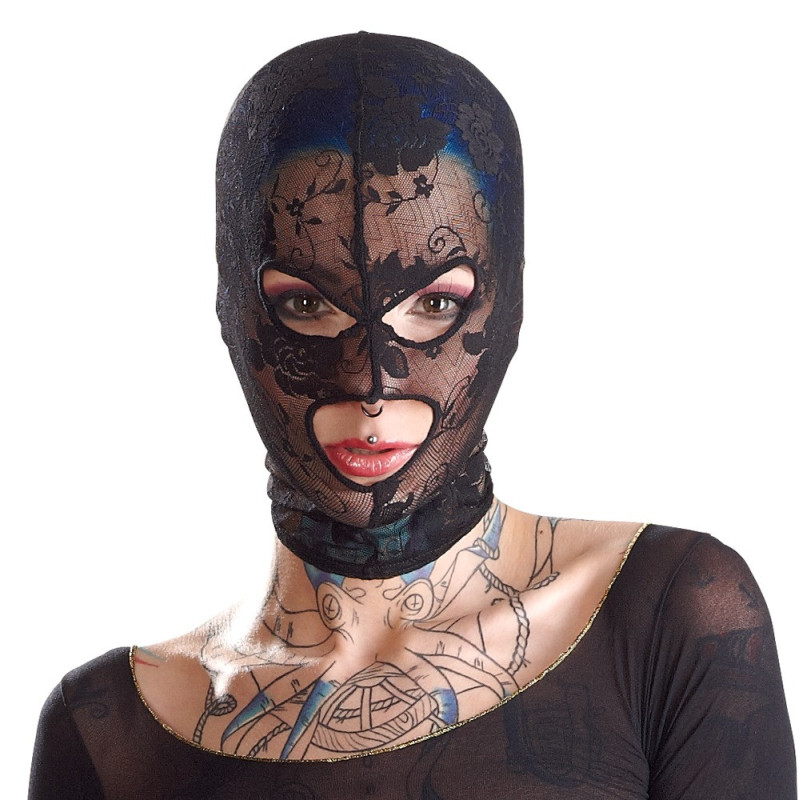 Kopfmaske Spitze – Bad Kitty