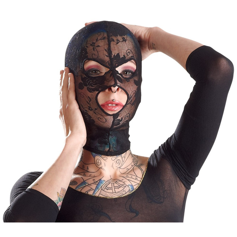 Kopfmaske Spitze – Bad Kitty