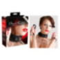 Silikon-Halsband mit Leine – Bad Kitty