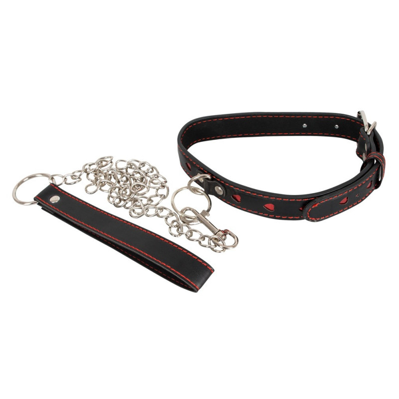 Halsfessel und Leine – Bad Kitty