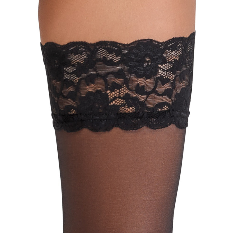 Halterlose Strümpfe – Cottelli LEGWEAR