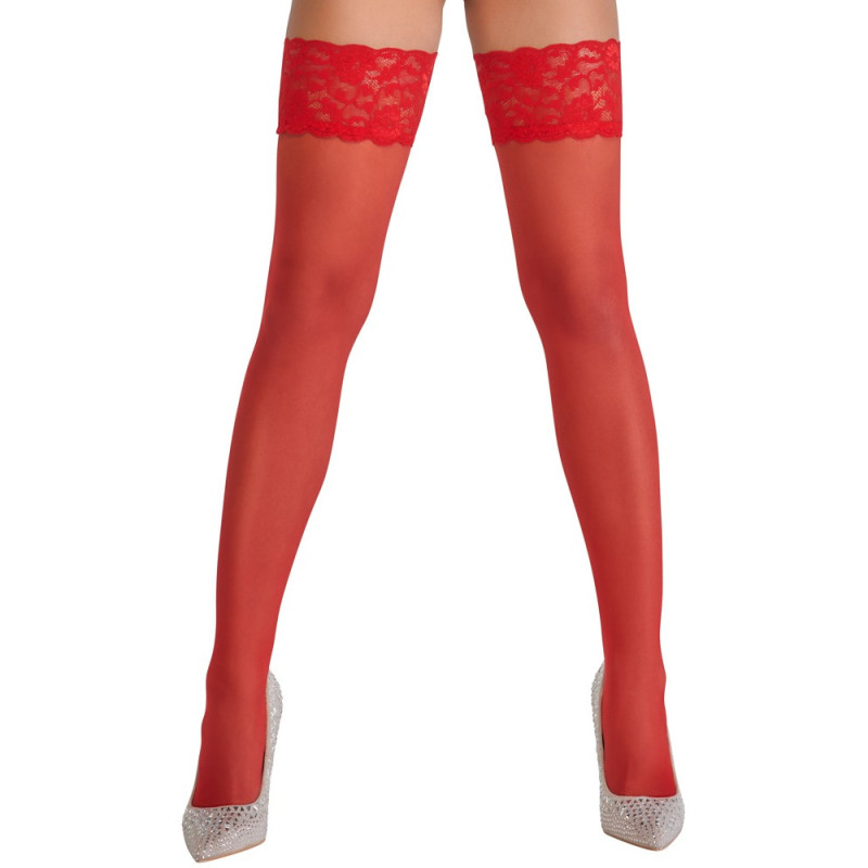 Halterlose Strümpfe – Cottelli LEGWEAR