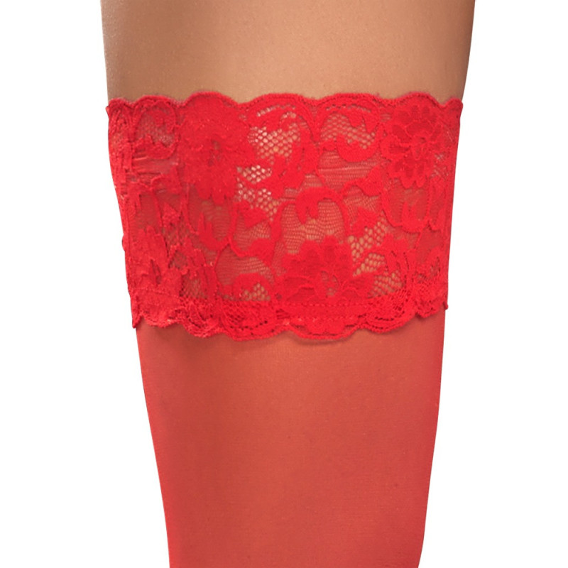 Halterlose Strümpfe – Cottelli LEGWEAR