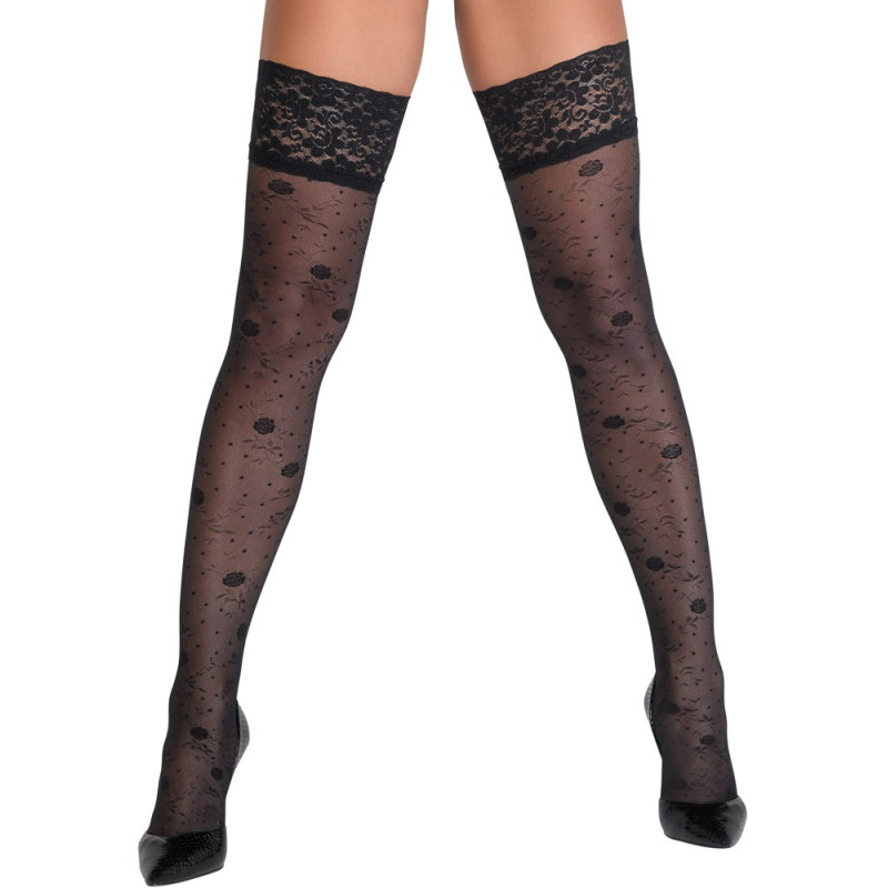 Halterlose Strümpfe – Cottelli LEGWEAR