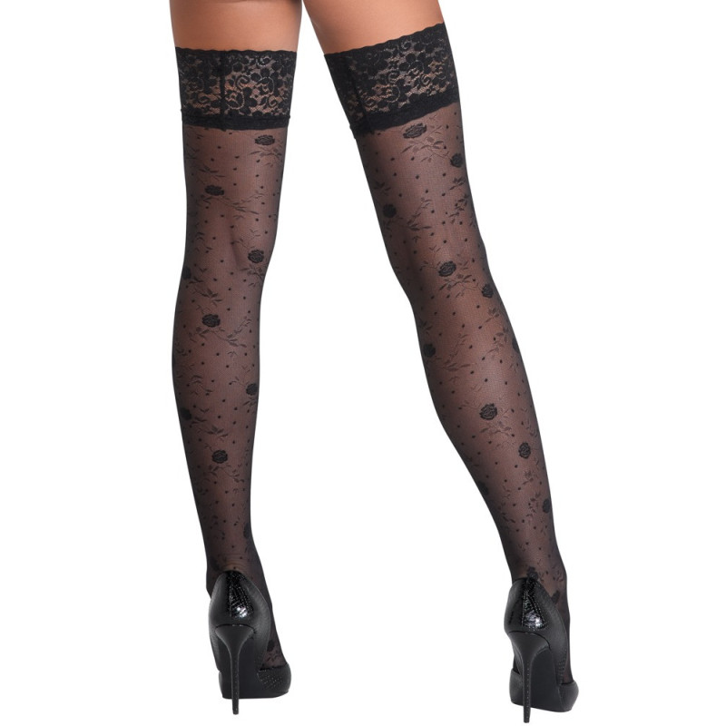 Halterlose Strümpfe – Cottelli LEGWEAR