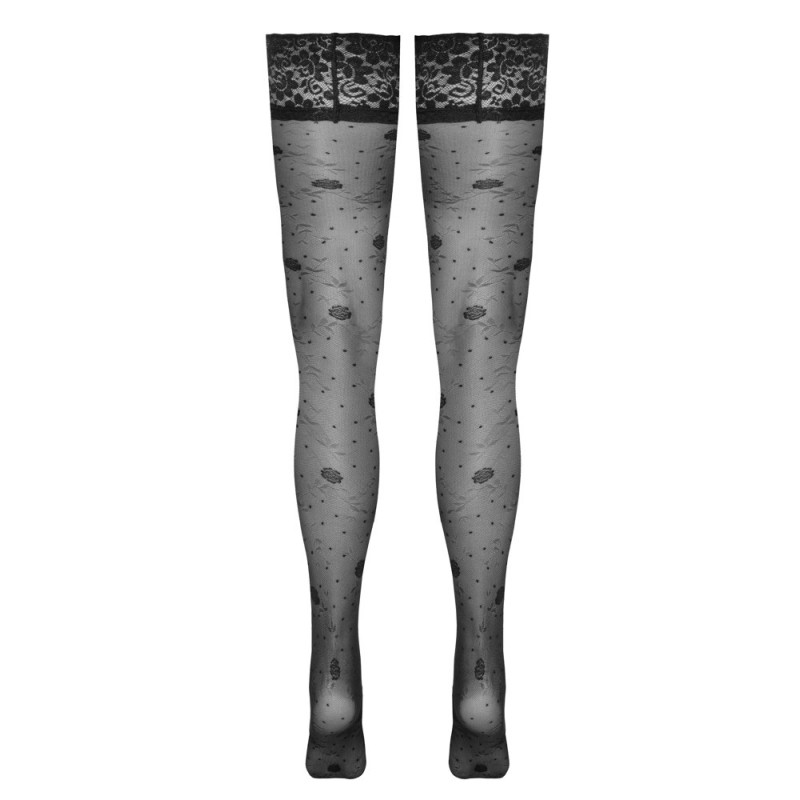 Halterlose Strümpfe – Cottelli LEGWEAR