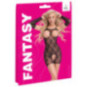 Fantasy by Cottelli Ouvert-Catsuit-Set mit Armstulpen – Fant