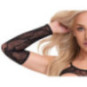 Fantasy by Cottelli Ouvert-Catsuit-Set mit Armstulpen – Fant