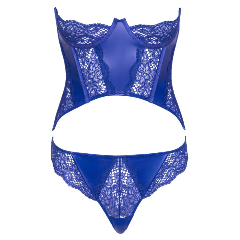 Kurz-Corsage und Riostring im Set – Cottelli LINGERIE