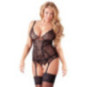 Cottelli CURVES Strapshemd-Set mit String ouvert – Cottelli 