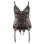 Cottelli CURVES Strapshemd-Set mit String ouvert – Cottelli 