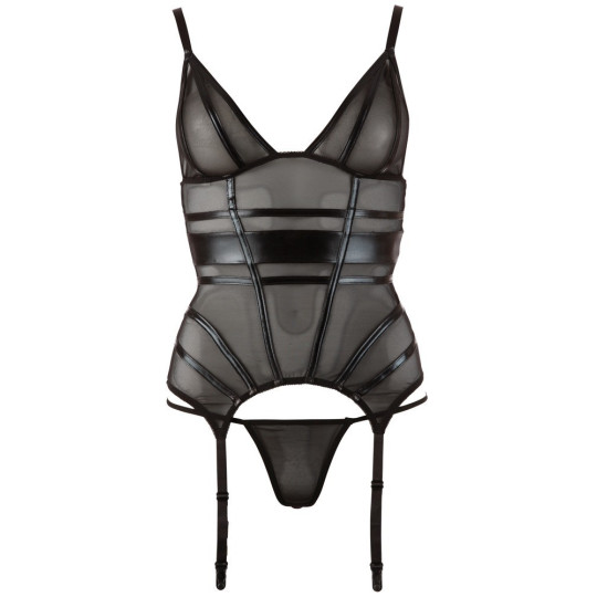Strapshemd und String – Cottelli LINGERIE