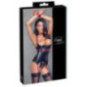Cottelli BONDAGE Ouvert-Set mit Halsband und Handfessel, Grö