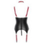 Cottelli BONDAGE Ouvert-Set mit Halsband und Handfessel, Grö