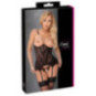 Cottelli LINGERIE Strapshemd & String ouvert im Set – Cottel