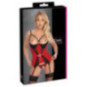 Cottelli LINGERIE Strapshemd-Set mit String ouvert – Cottell