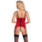 Cottelli LINGERIE Strapshemd-Set mit String ouvert – Cottell