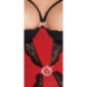 Cottelli LINGERIE Strapshemd-Set mit String ouvert – Cottell