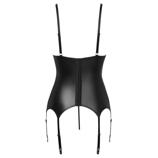 Cottelli LINGERIE Strapshemd & String ouvert im Set – Cottel