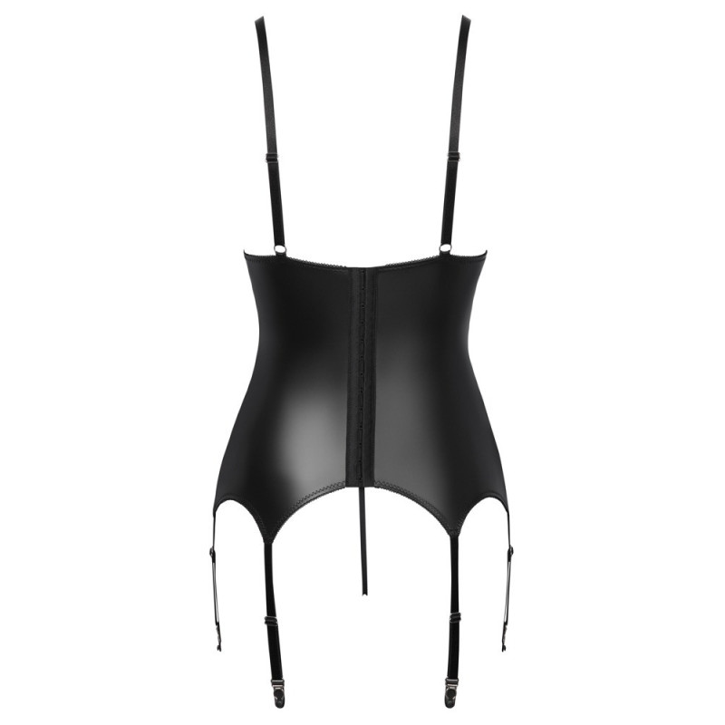 Cottelli LINGERIE Strapshemd & String ouvert im Set – Cottel