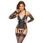 Cottelli BONDAGE Strapshemd & String ouvert Set – Cottelli B