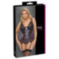 Cottelli CURVES Strapshemd & String ouvert im Set – Cottelli