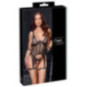Cottelli BONDAGE Strapshemd-Set mit Ouvert-String und Soft-H
