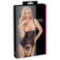 Cottelli LINGERIE Set aus Strapshemd und Ouvert-String – Cot