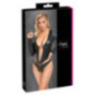 Cottelli LINGERIE Ouvert-Body langarm, schwarz – Cottelli LI