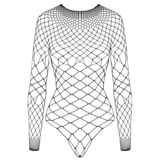 Fantasy by Cottelli Netz-Body mit langem Arm – Fantasy by Co