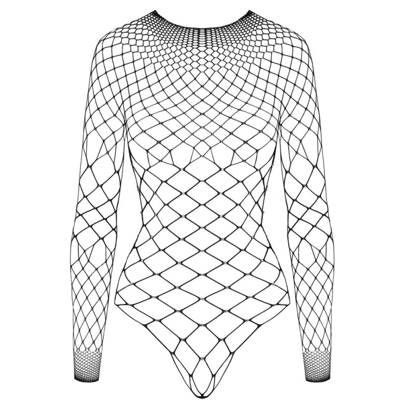 Fantasy by Cottelli Netz-Body mit langem Arm – Fantasy by Co