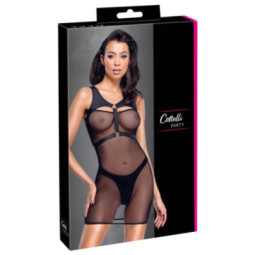 Cottelli PARTY Netz-Minikleid und Riostring im Set – Cottell