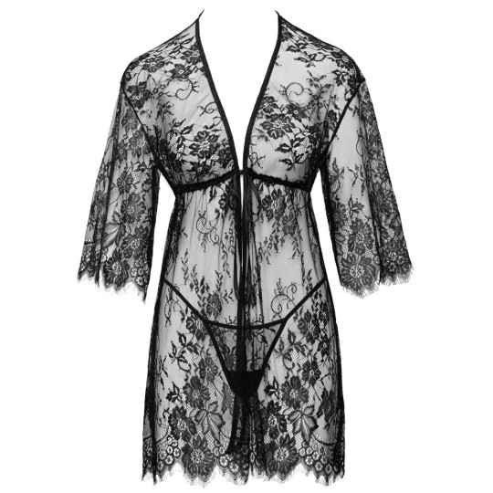 Cottelli LINGERIE Kimono-Set mit String – Cottelli LINGERIE