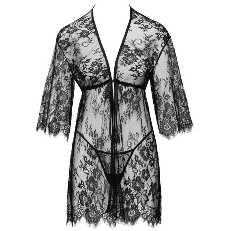 Cottelli LINGERIE Kimono-Set mit String – Cottelli LINGERIE