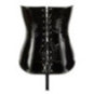 Corsage aus Lack – Black Level