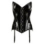 Corsage aus Lack – Black Level