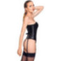 Corsage aus Lack – Black Level