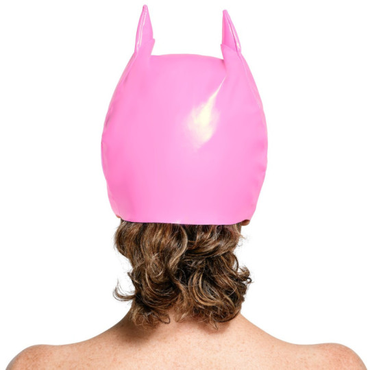 Kopfmaske aus Lack – Black Level
