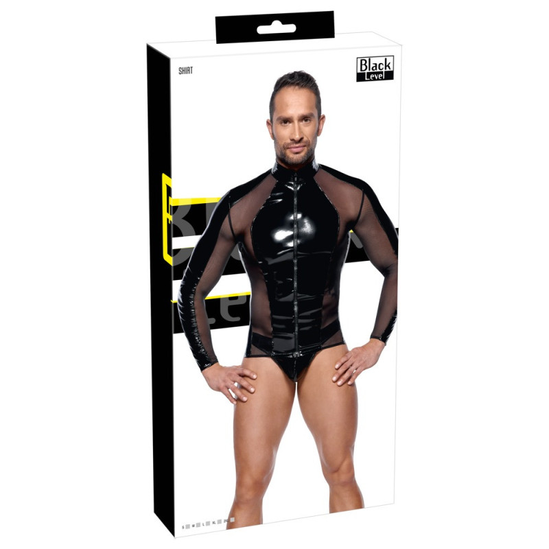 Shirt aus Lack – Black Level