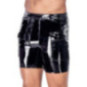 Shorts aus Lack – Black Level