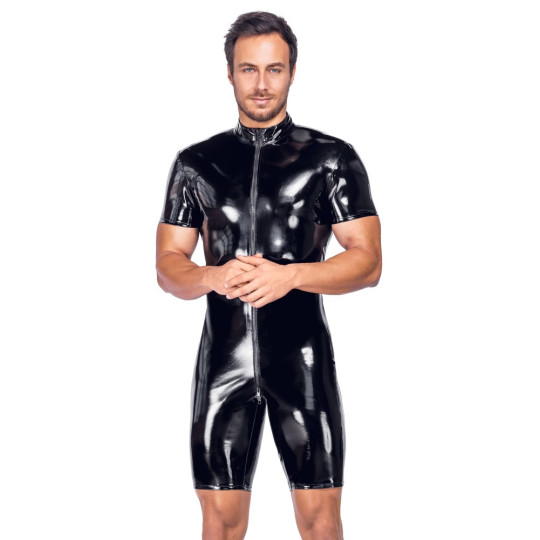 Kurzoverall aus Lack – Black Level
