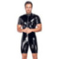 Kurzoverall aus Lack – Black Level